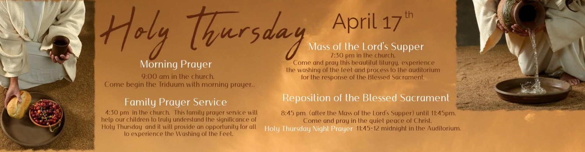 2025 Holy Thursday