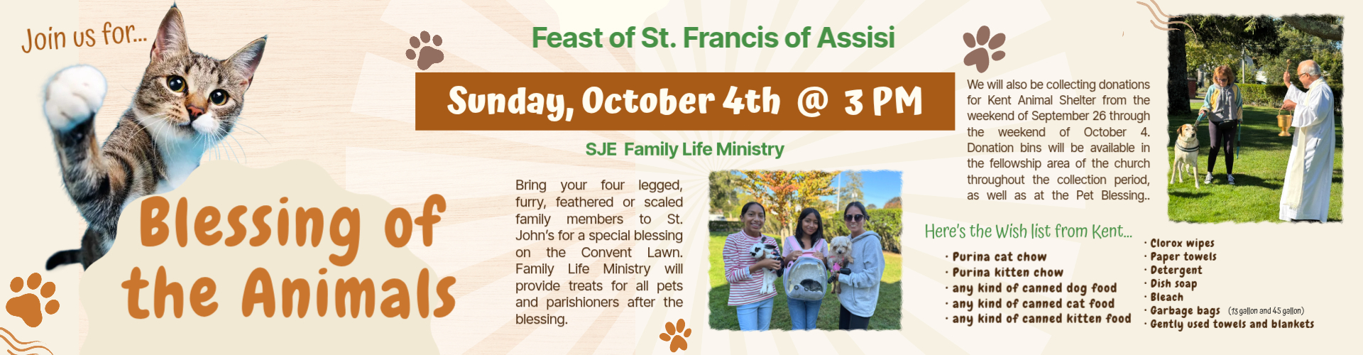 Blessing of the animals
