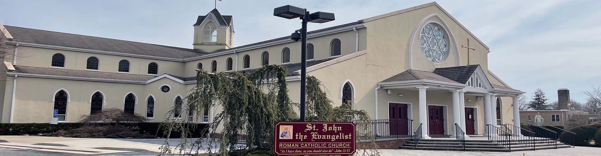 large beautiful banner image of St. John's outside